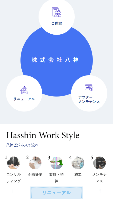 株式会社八神のスマートフォン画面 11