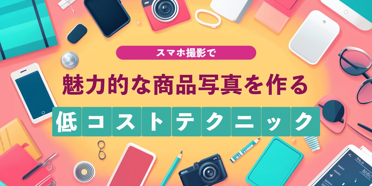 スマホ撮影で魅力的な商品写真を作る低コストテクニック