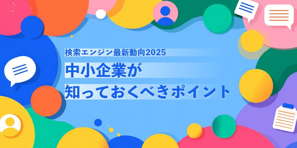検索エンジン最新動向2025：中小企業が知っておくべきポイント