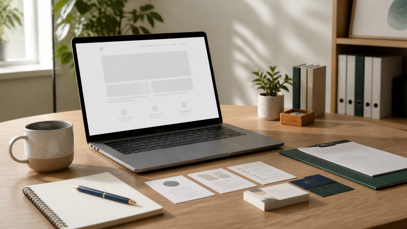 Webページの内容を相談しているイメージ